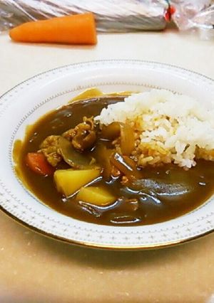 セブンのサラダチキンを使ったお手軽カレー-レシピのメイン写真