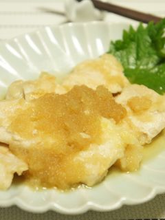 胸肉の柔らかおろし煮-レシピのメイン写真