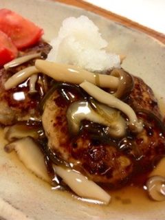 豆腐ハンバーグ〜塩昆布で簡単あんかけ-レシピのメイン写真