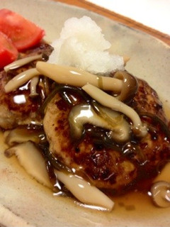 豆腐ハンバーグ〜塩昆布で簡単あんかけ-レシピのメイン写真