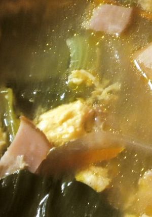 チンゲン菜のスープ-レシピのメイン写真