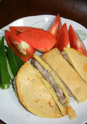 ホットケーキみたいな豚平焼き-レシピのメイン写真