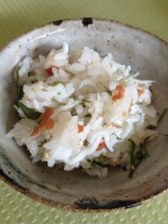 食欲そそる「梅ご飯」-レシピのメイン写真