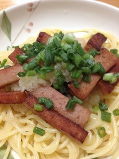 スパムパスタ-レシピのメイン写真