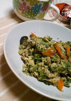カレー風味のゴーヤチャンプル-レシピのメイン写真