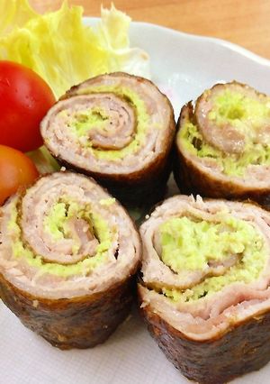 枝豆の豚ロール-レシピのメイン写真