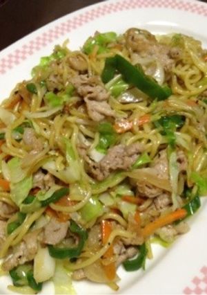 我が家の塩焼きそば-レシピのメイン写真
