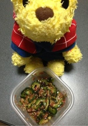 さっぱりゴーヤの梅和え-レシピのメイン写真