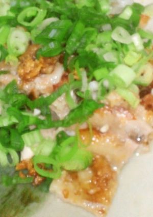 鶏モモ肉の梅マヨガーリック焼き-レシピのメイン写真