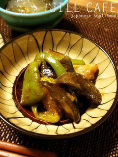茄子とピーマンの味噌炒め-レシピのメイン写真
