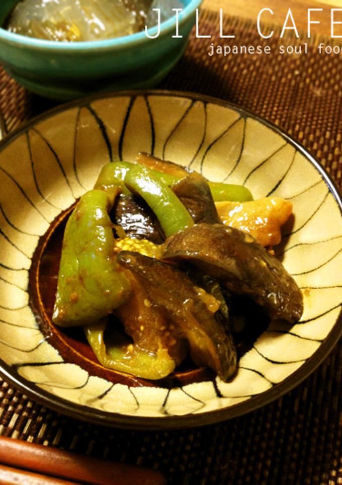 茄子とピーマンの味噌炒め-レシピのメイン写真