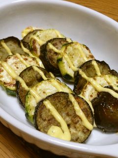ナスとズッキーニのマヨ焼き-レシピのメイン写真