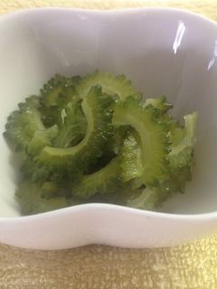 ゴーヤのハチミツ漬け-レシピのメイン写真