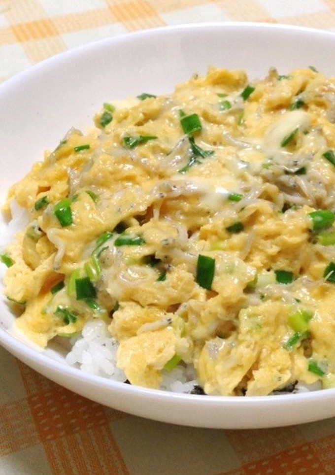 簡単＊しらすマヨチーズのたまご丼-レシピのメイン写真