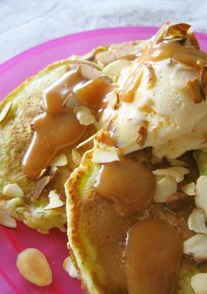 アイスでムフフ❤子供も喜ぶ野菜パンケーキ-レシピのメイン写真