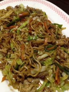 我が家のソース焼きそば-レシピのメイン写真