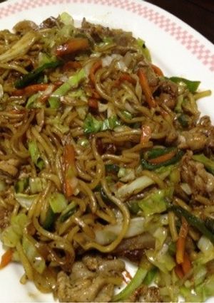 我が家のソース焼きそば-レシピのメイン写真