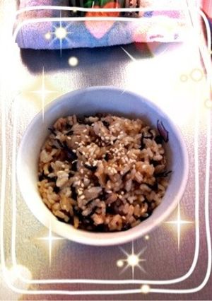 豚バラで絶品！もちもちおこわぁ☆-レシピのメイン写真
