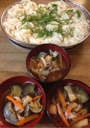 懐かしの冷麦汁(o^^o)-レシピのメイン写真