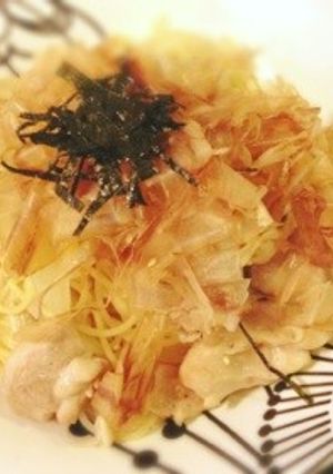 超簡単ありもので♡鶏のバター醤油パスタ-レシピのメイン写真