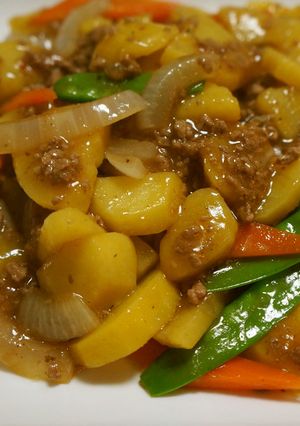簡単！新しい！？俺の麻婆じゃがいも-レシピのメイン写真