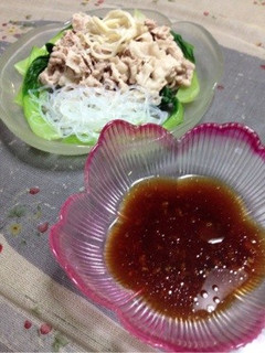 夏バテ対策♡冷しゃぶのタレ-レシピのメイン写真