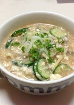 夏バテ対策や糖質制限に♪かんたん冷や汁-レシピのメイン写真
