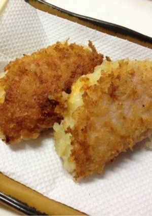 ＊サクトロっ♡ポテトチーズハムカツ＊-レシピのメイン写真