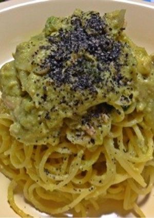 ヘルシーアボカドクリームパスタ-レシピのメイン写真