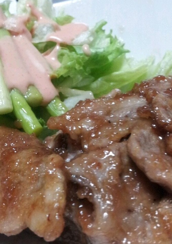 すぐできる！柔らか『しょうが焼き』-レシピのメイン写真