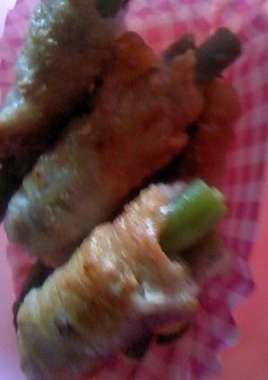 ブタ肉巻き-レシピのメイン写真