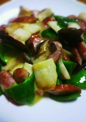 エリンギとピーマンのチーズ焼き-レシピのメイン写真