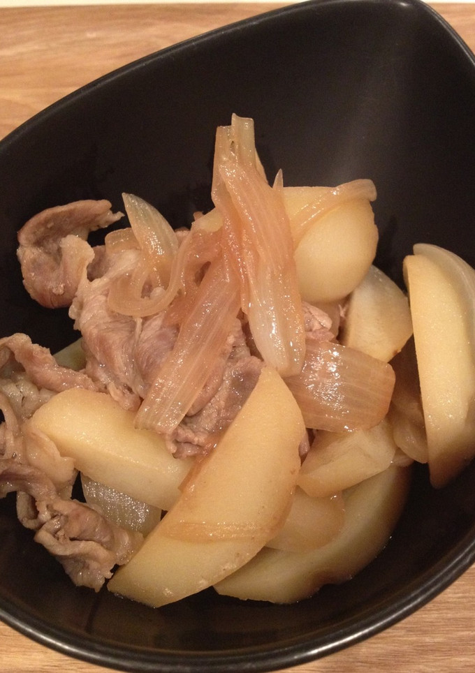 じゃがいもと豚肉の炒め煮-レシピのメイン写真