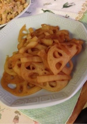 簡単すぎ！！！れんこんの甘煮-レシピのメイン写真