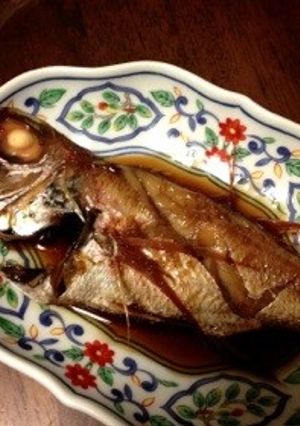 のどぐろの煮付-レシピのメイン写真
