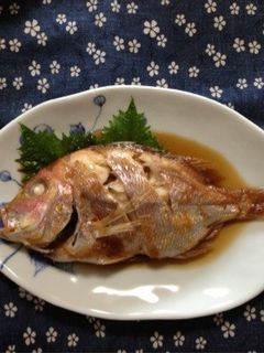 煮魚の定番☆鯛の煮付け♪♪-レシピのメイン写真