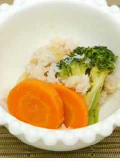 蟹身入り温野菜サラダ-レシピのメイン写真