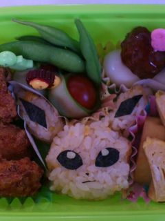 キャラ弁 サンダース(ポケモン)-レシピのメイン写真