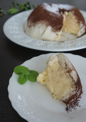 ♡　ババロアドームケーキ　♡-レシピのメイン写真