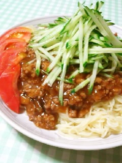 ジャージャー麺の肉味噌じゃ〜!-レシピのメイン写真