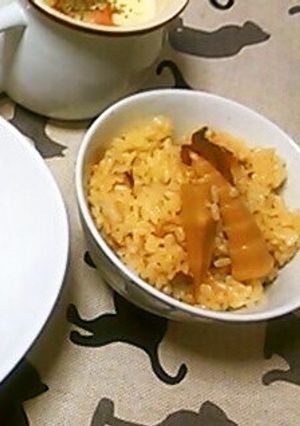 ひと手間かけて☆筍と舞茸の炊き込みご飯-レシピのメイン写真