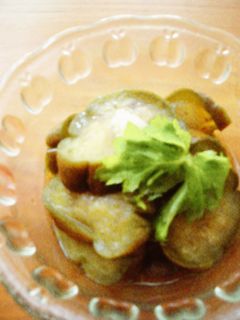 暑い日に簡単副菜♪なすのおひたし-レシピのメイン写真