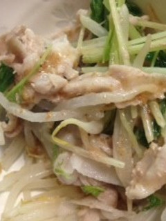 豚肉ともやしのレンジ蒸し-レシピのメイン写真