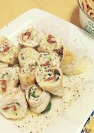 おつまみに○◎ささみの梅しそチーズ巻-レシピのメイン写真