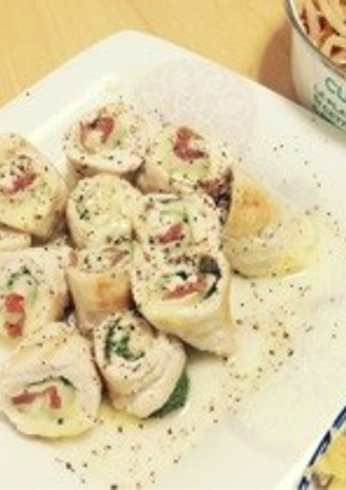 おつまみに○◎ささみの梅しそチーズ巻-レシピのメイン写真