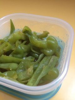 一人暮らしの保存食!ピーマンのさっと煮-レシピのメイン写真