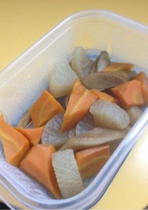 シリコンスチーマーでつくる煮物-レシピのメイン写真