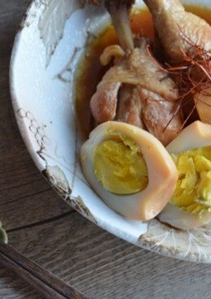 一手間で美味！鶏手羽元と大根のさっぱり煮-レシピのメイン写真