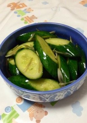 麺つゆで簡単なきゅうりの浅漬け-レシピのメイン写真