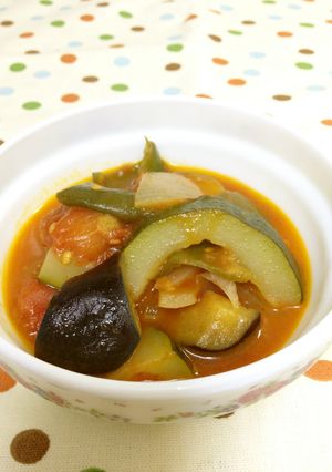 夏野菜でラタトゥイユ-レシピのメイン写真